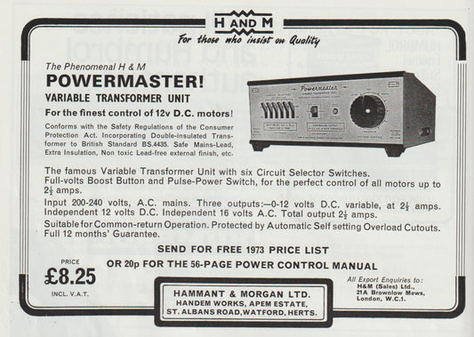 Hammant and Morgan. Discussion Page. Tecnical and General Queries.