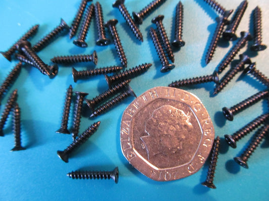 Track Fixing Screws. 12mm X 2mm. 100 approxmately