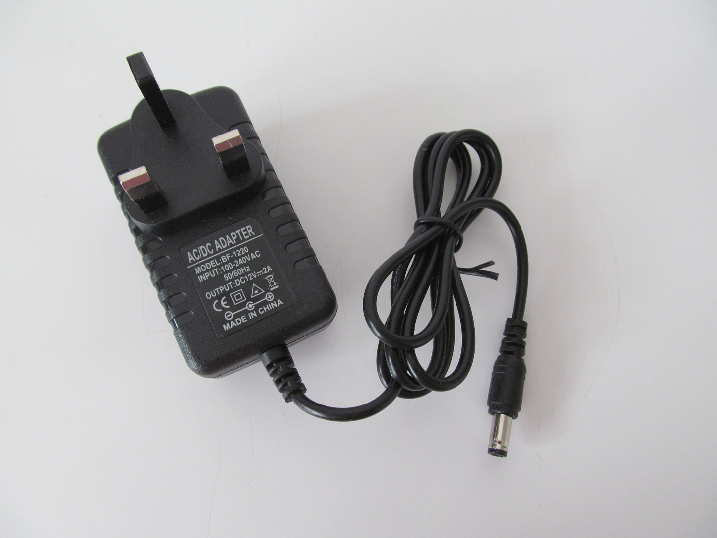 Plugtop Power Supply. 12v 2 amp