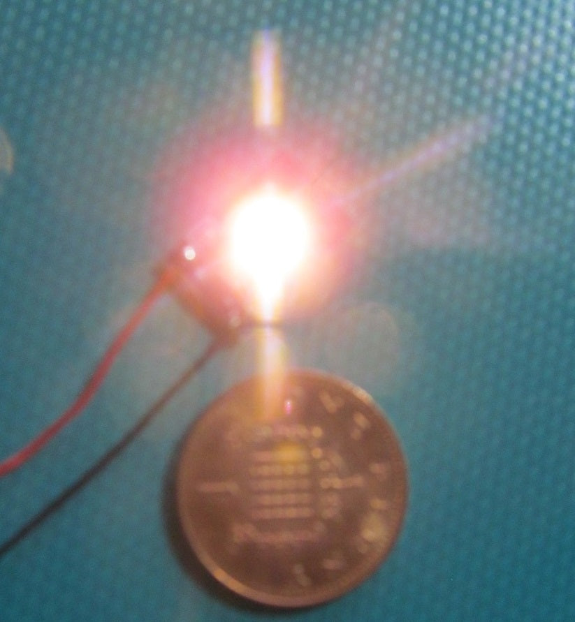 LED Model Railway Layout Lighting. 12v Pack of five LEDS