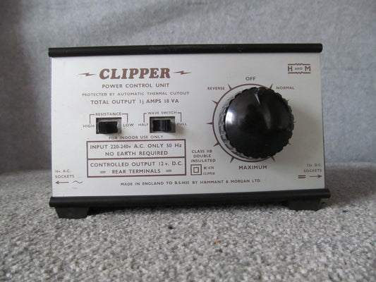 Hammant and Morgan Clipper. Single Track Controller. Used