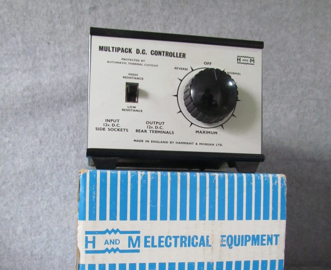 Hammant and Morgan DC Mulitpack Controller. In Pristine Condition.