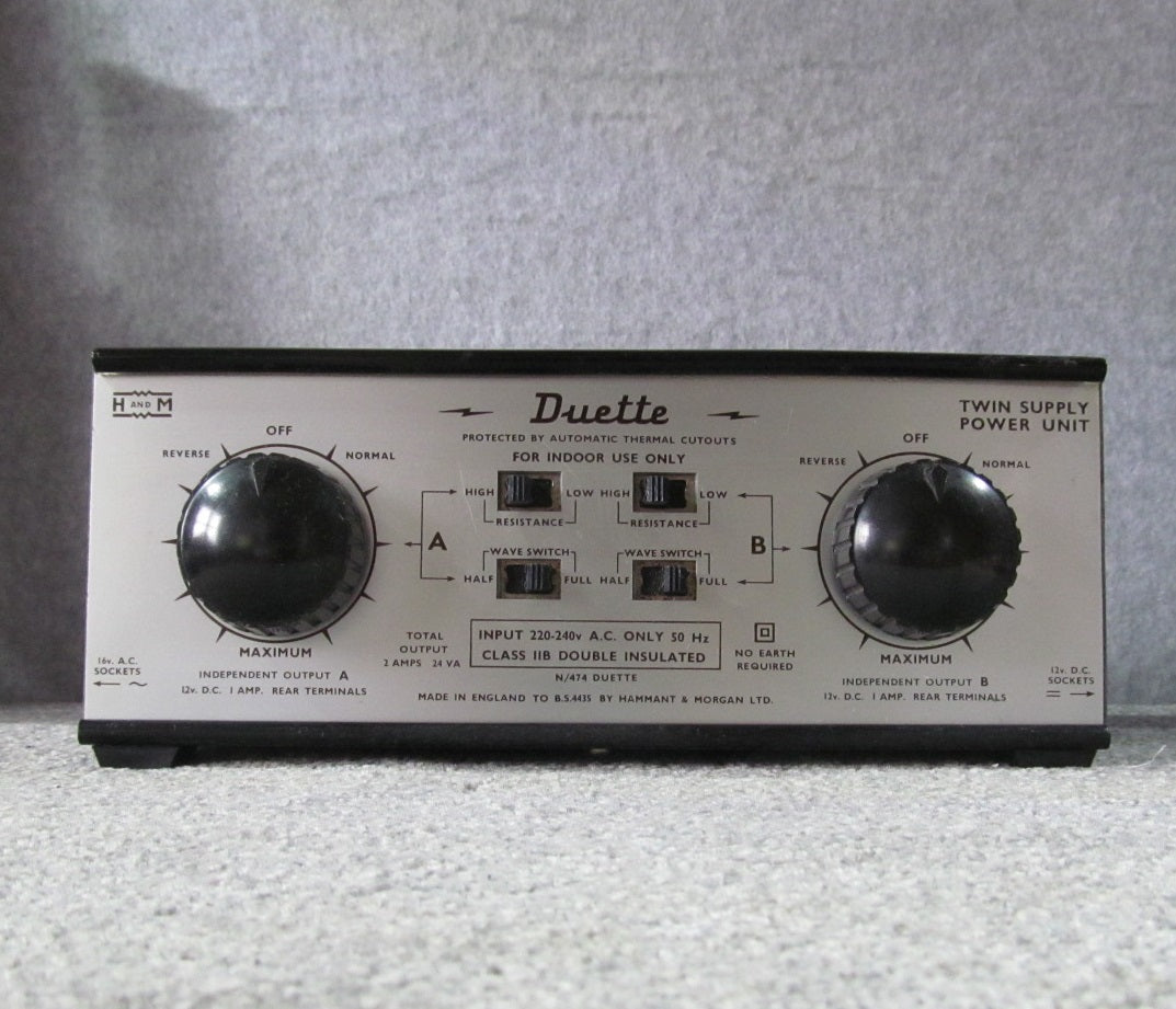 Hammant and Morgan Duette. Used, In Presentable Condition. Fully Tested and Guaranteed