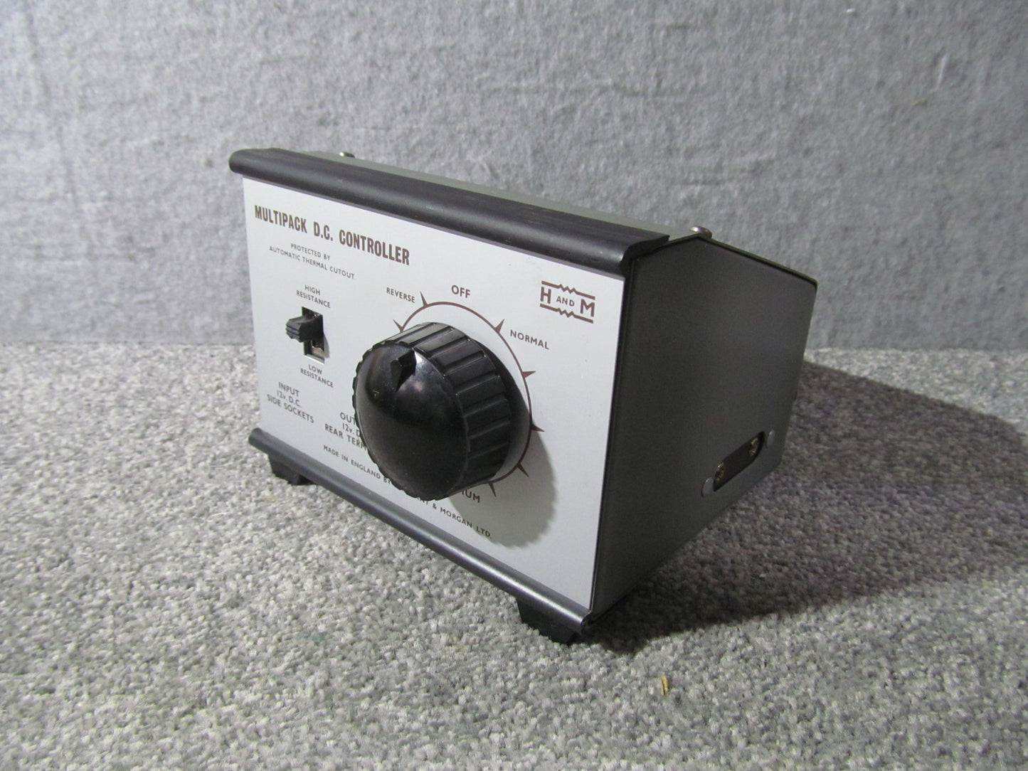 Hammant and Morgan DC Controller. Pre-owned. Near Pristine Condition