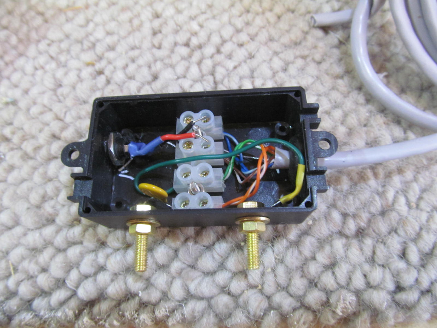 Enclosure. Project Box. Black Small. With Ears. 80x38x22mm