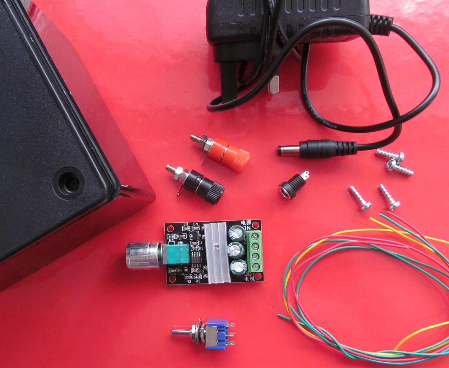 Model Railway. Train Speed Controller Kit. PWM Module all components required to assemble a controller. FREEPOST.