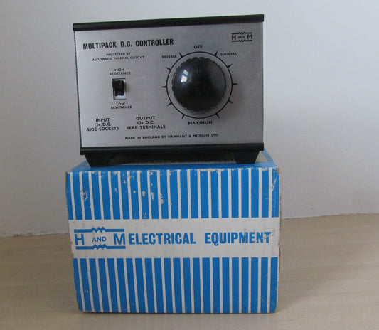 Hammant and Morgan DC Controller. Pristine  Condition. Guaranteed. Boxed