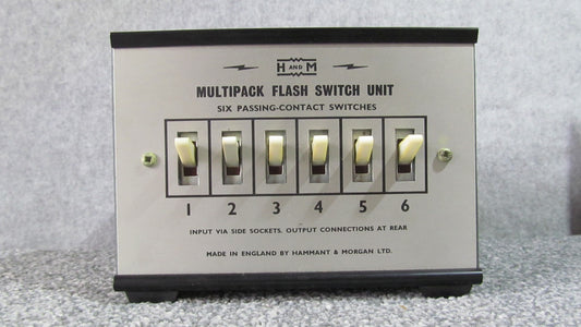 Hammant and Morgan Flash Switch Console. Used, pre-soldered