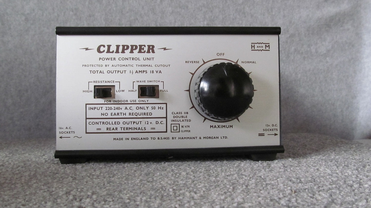 Hammant and Morgan Clipper. Single track controller. Pre-owned, Excellent Condition.Boxed.