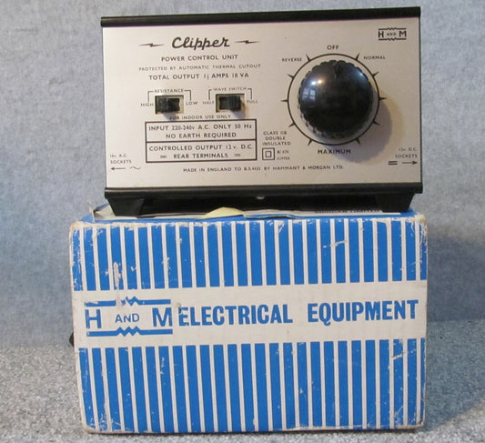 Hammant and Morgan Clipper. Single Track Controller. Pre-owned, Good Condition.Boxed.