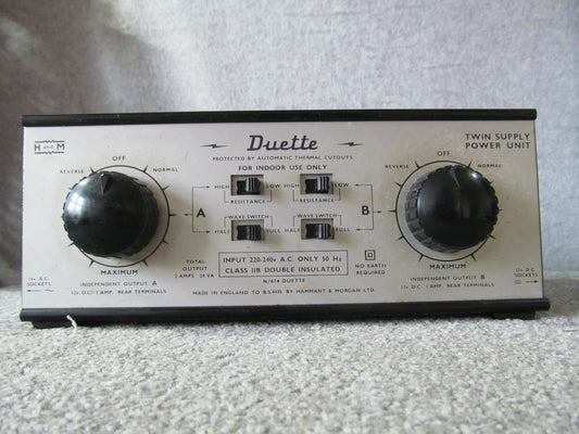 Hammant and Morgan Duette. Used.  B Stock Bargain. Fully Functioning