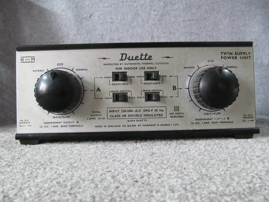 Hammant and Morgan Duette. Used.  B Stock Bargain.   A Bit Shabby.Fully Functioning