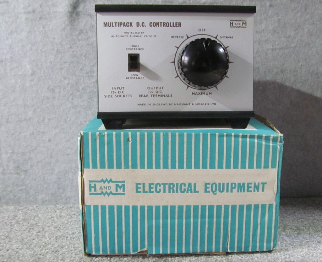 Hammant and Morgan  DC Controller. Multipack. No Signs of Use.