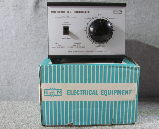 Hammant and Morgan  DC Controller. Multipack. No Signs of Use.