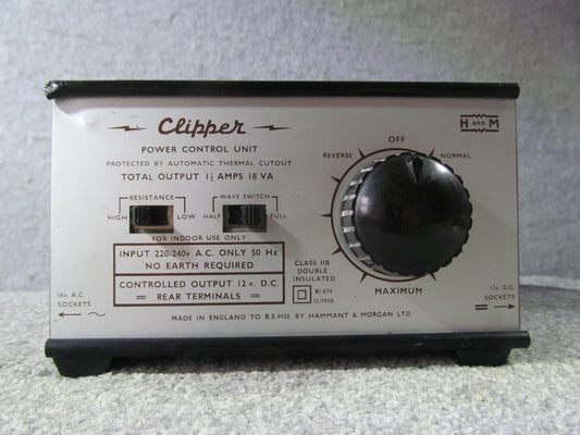 Hammant and Morgan Clipper. Single Track Controller. Tidy Condition