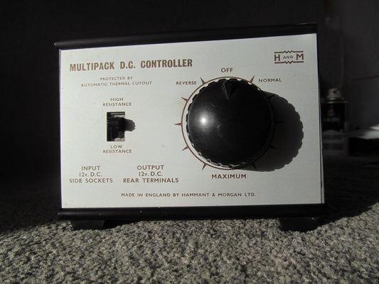 Hammant and Morgan DC Controller. Used. Average Condition.