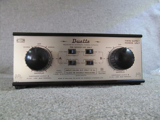 Hammant and Morgan Duette. Pre-owned. A Presentable Two Track Controller. Fully Guaranteed.