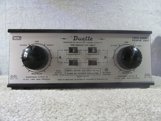 Hammant and Morgan Duette. Used. Presentable. Fully Functioning