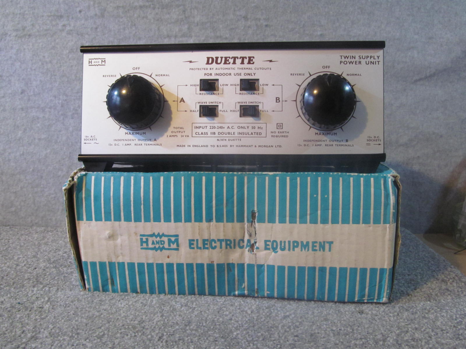 Hammant and Morgan Duette Shop . A Wide Selection Fully Tested