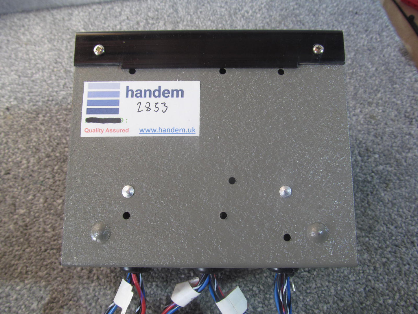 Hammant and Morgan Flash Switch Console. Soldered