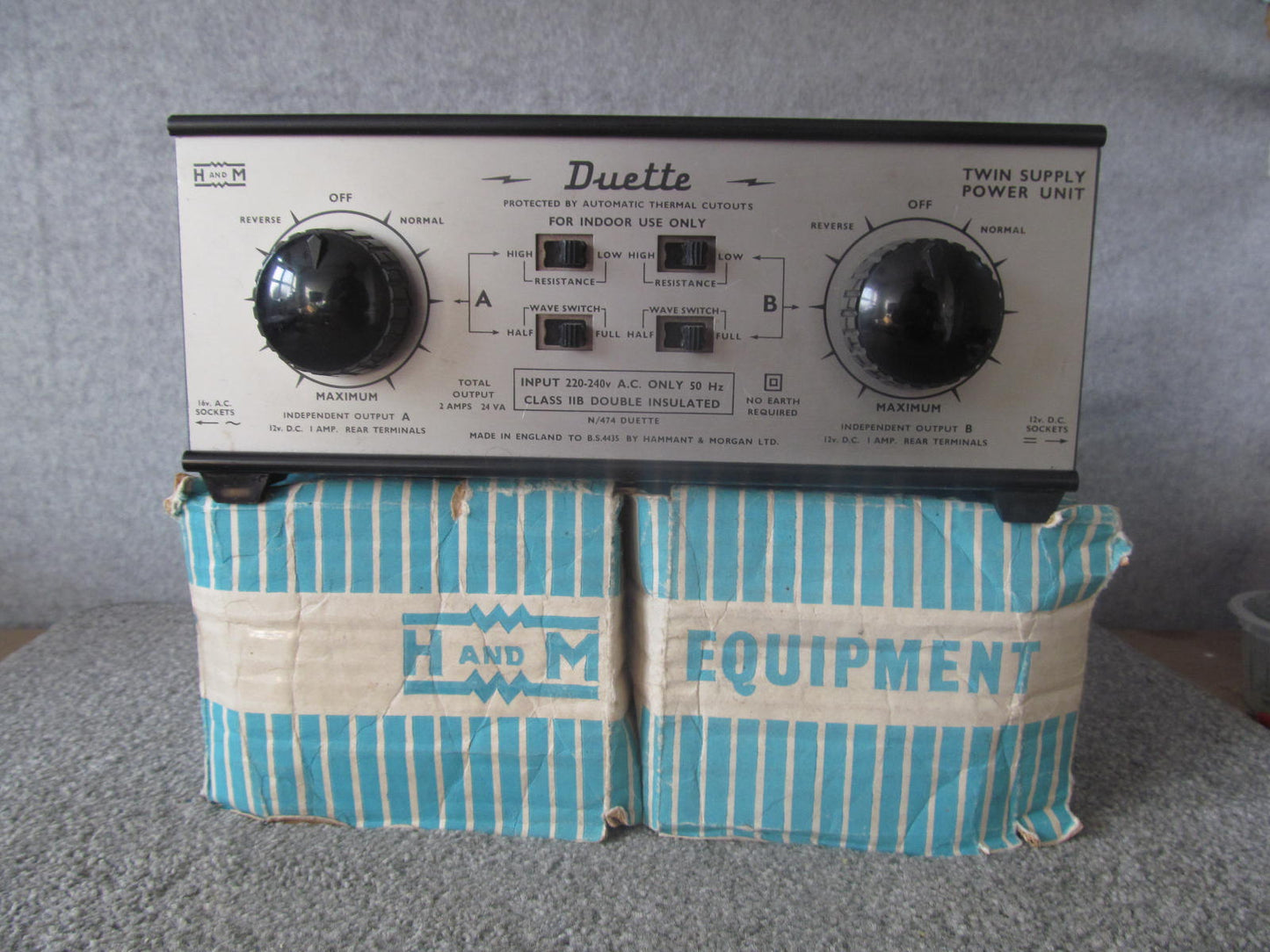 Hammant and Morgan Duette.Pre-owned. In Nice Condition. Boxed. Fully Tested and Guaranteed. Boxed