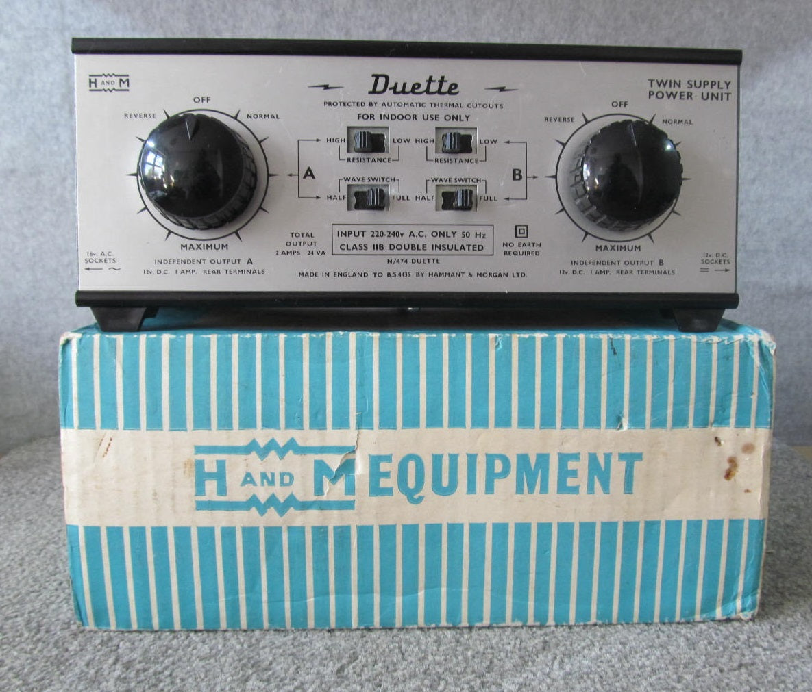 Hammant and Morgan Duette Shop . A Wide Selection Fully Tested
