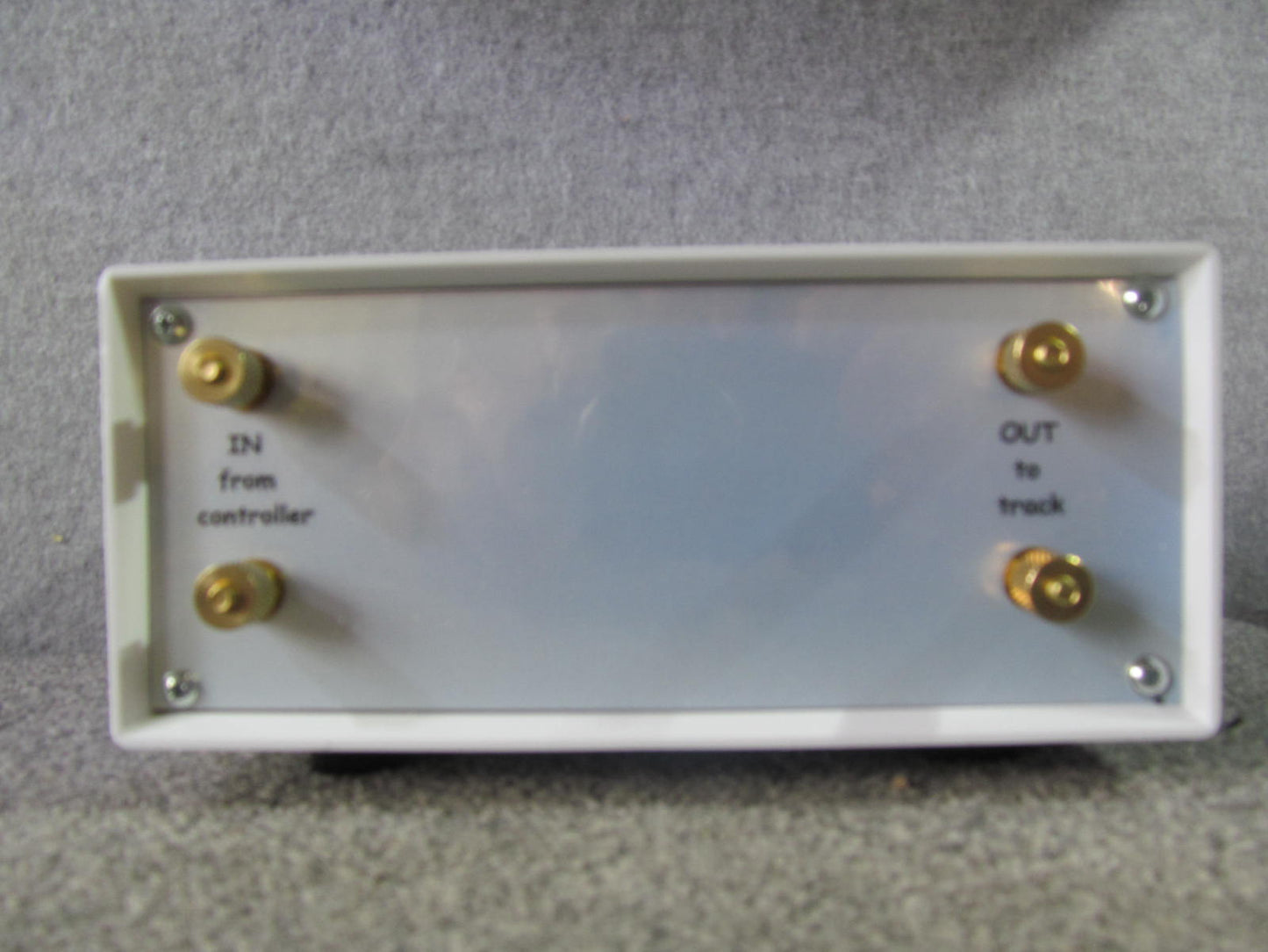 Meter Unit. Model Railway Accessory, Volts and Amps Monitored. Bi-Directional.