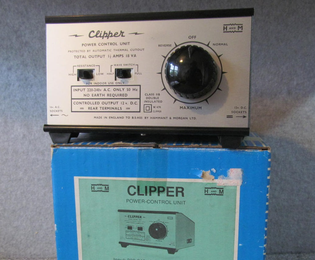 Hammant and Morgan Clipper. Single Track Controller. Pre-owned, Factory Fresh Condition.