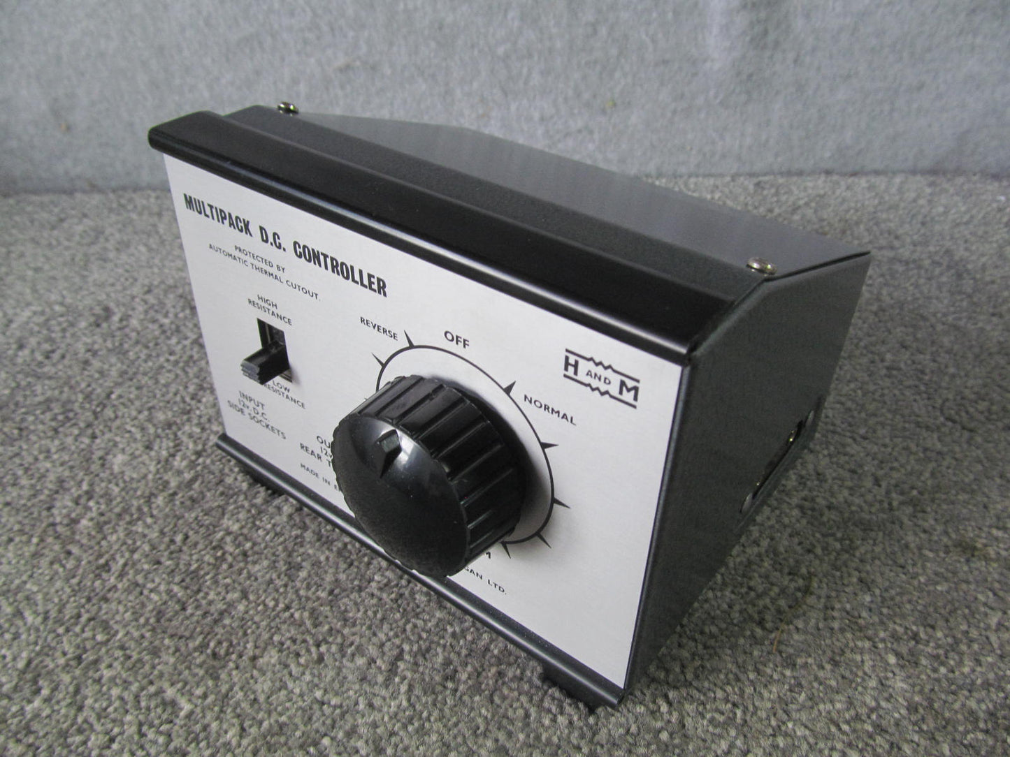 Hammant and Morgan  DC Controller.Pre-owned in Lovely Condition. Boxed.