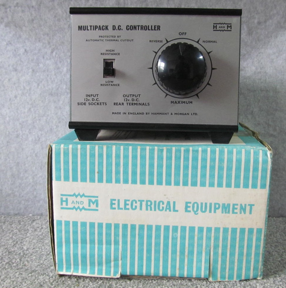 Hammant and Morgan  DC Controller.Pre-owned in Lovely Condition. Boxed.