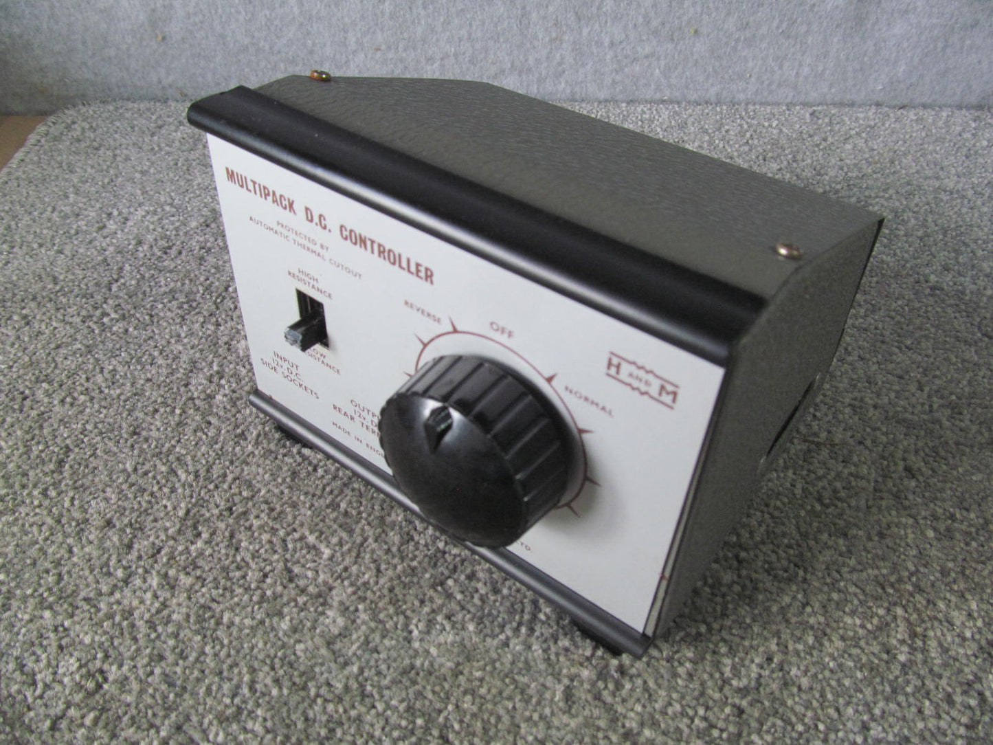 Hammant and Morgan  DC Controller.Pre-owned in Lovely Condition. Boxed.