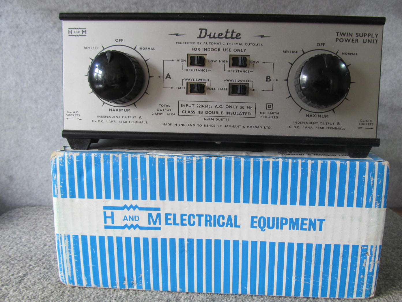 Hammant and Morgan Duette Shop . A Wide Selection Fully Tested