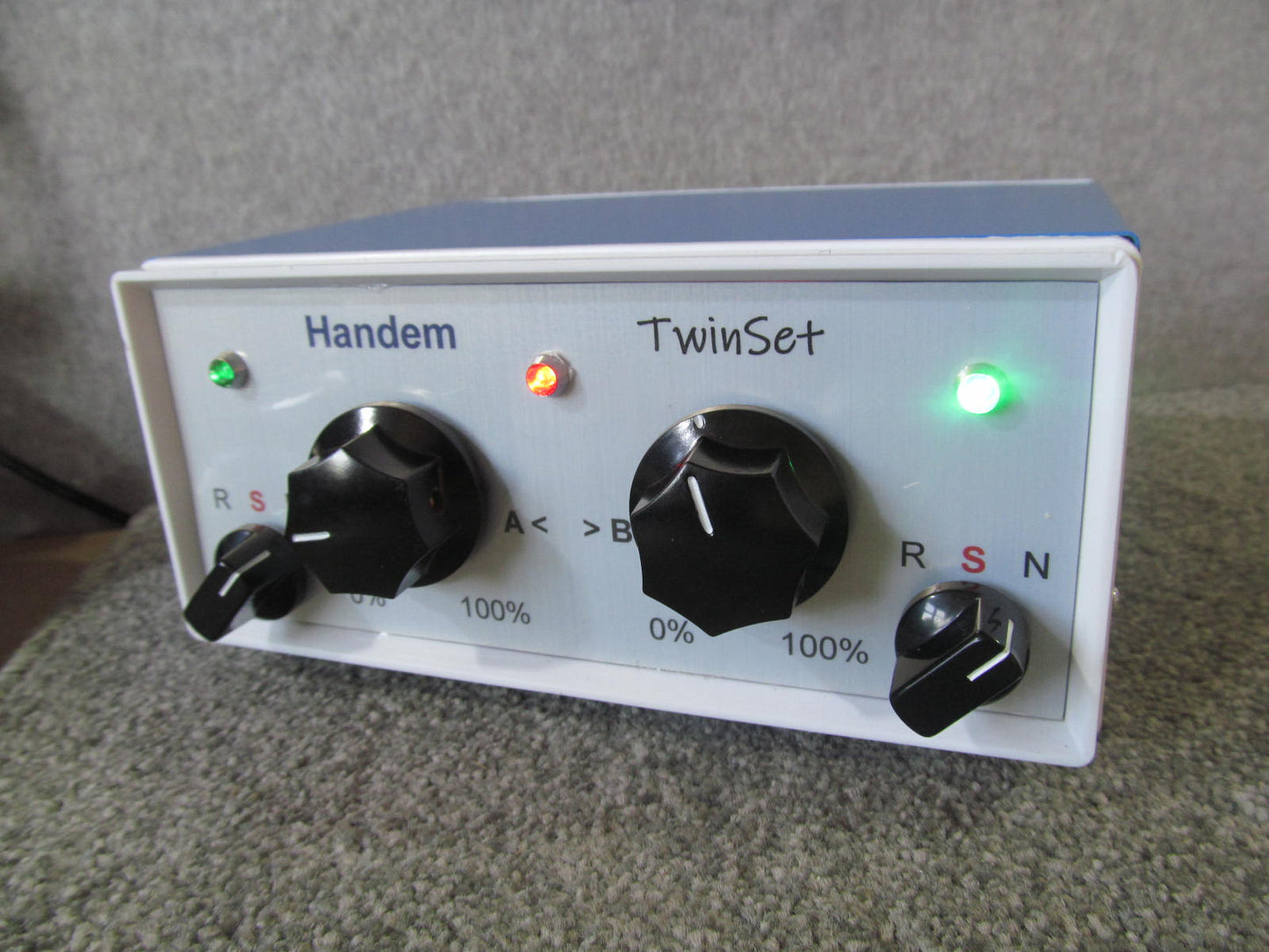 Handem Twinset. Two Track Model Railway Controller.Transformer Included. Assembled & Tested. Fully Guaranteed.