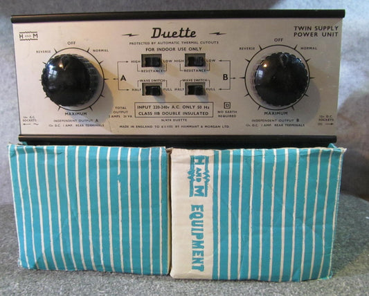 Hammant and Morgan Duette.  Pre-owned. In  Presentable Condition. Boxed. Fully Tested and Guaranteed.