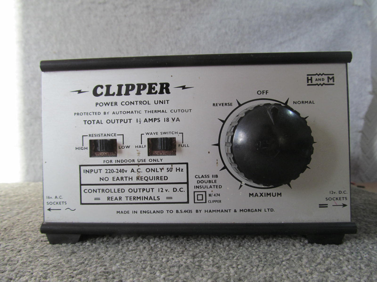 Hammant and Morgan Clipper. Single Track Controller. In Fair Condition