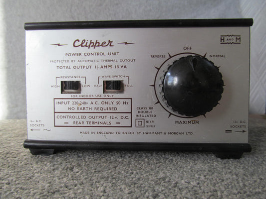 Hammant and Morgan Clipper. Single Track Controller. In Fair Condition