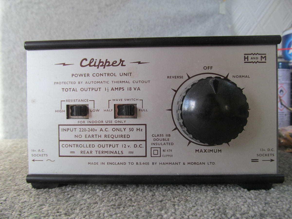 Hammant and Morgan Clipper. Single track controller. Pre-owned, In Fair Condition