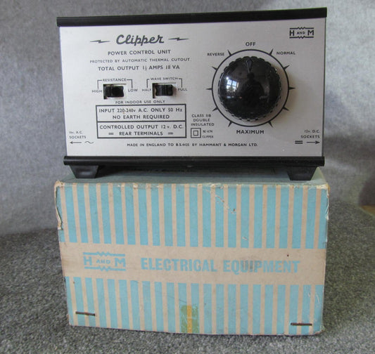 Hammant and Morgan Clipper. Single Track Controller. Pre-owned but in Factory Fresh Condition.