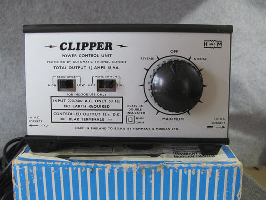 Hammant and Morgan Clipper. Single Track Controller. Pre-owned, in close to pristine condition.