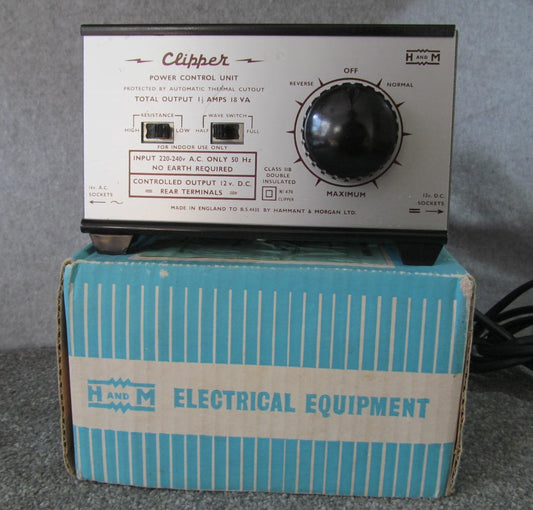 Hammant and Morgan Clipper. Single Track Controller. Pre-owned, In Nice Condition.