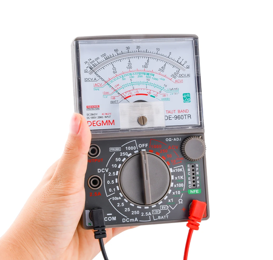 Analogue Multimeter. General Purpose Tester. Batteries Included