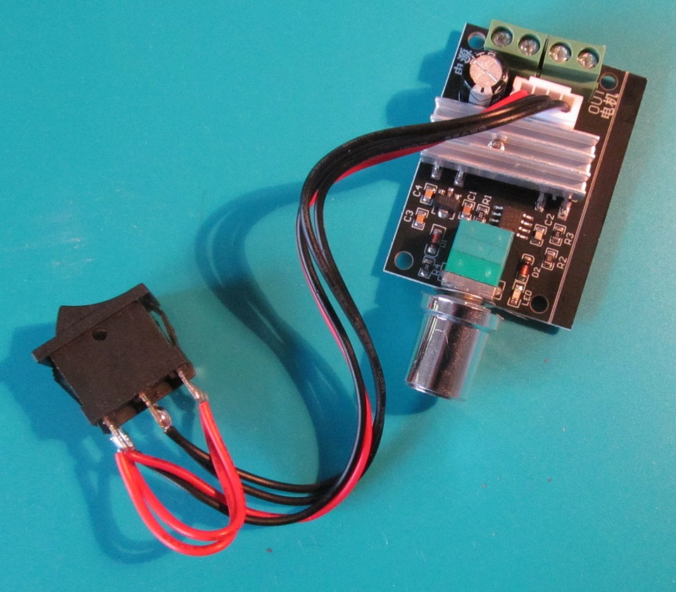 PWM Speed control module with reversing switch