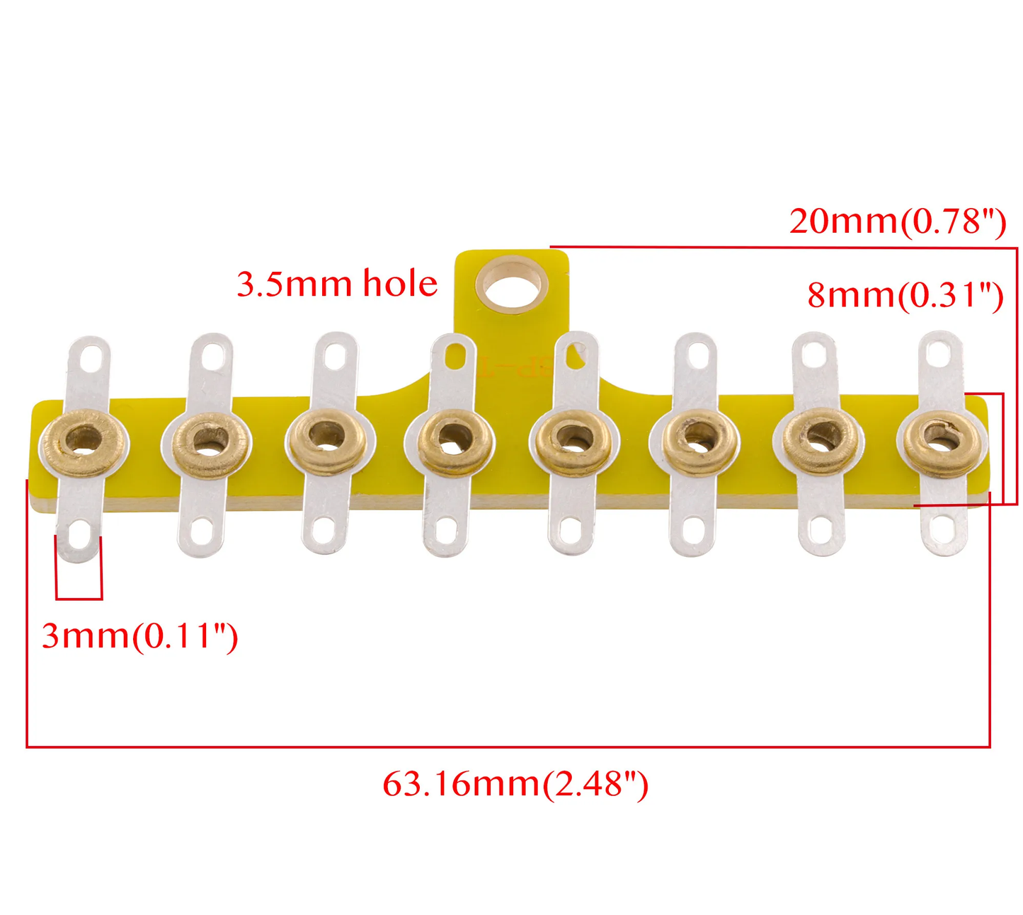 Tag Strip Solder 8-way