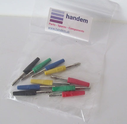 Vanda Plug Wander Plugs. 3mm Banana Plug. H & M Compatible. Family Pack (10 items ...